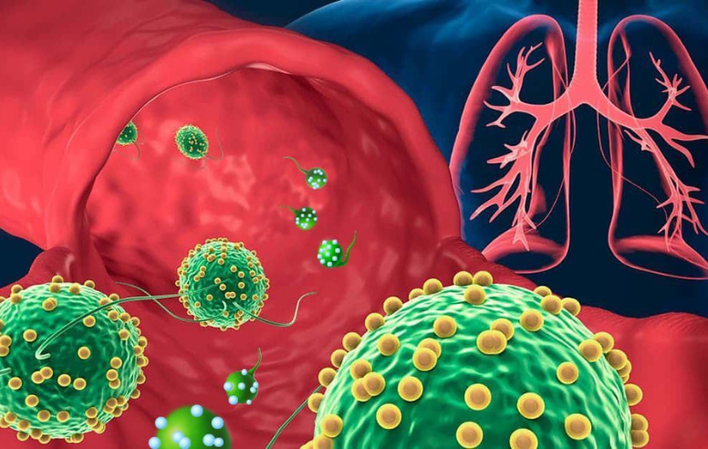 microrobots entering lungs