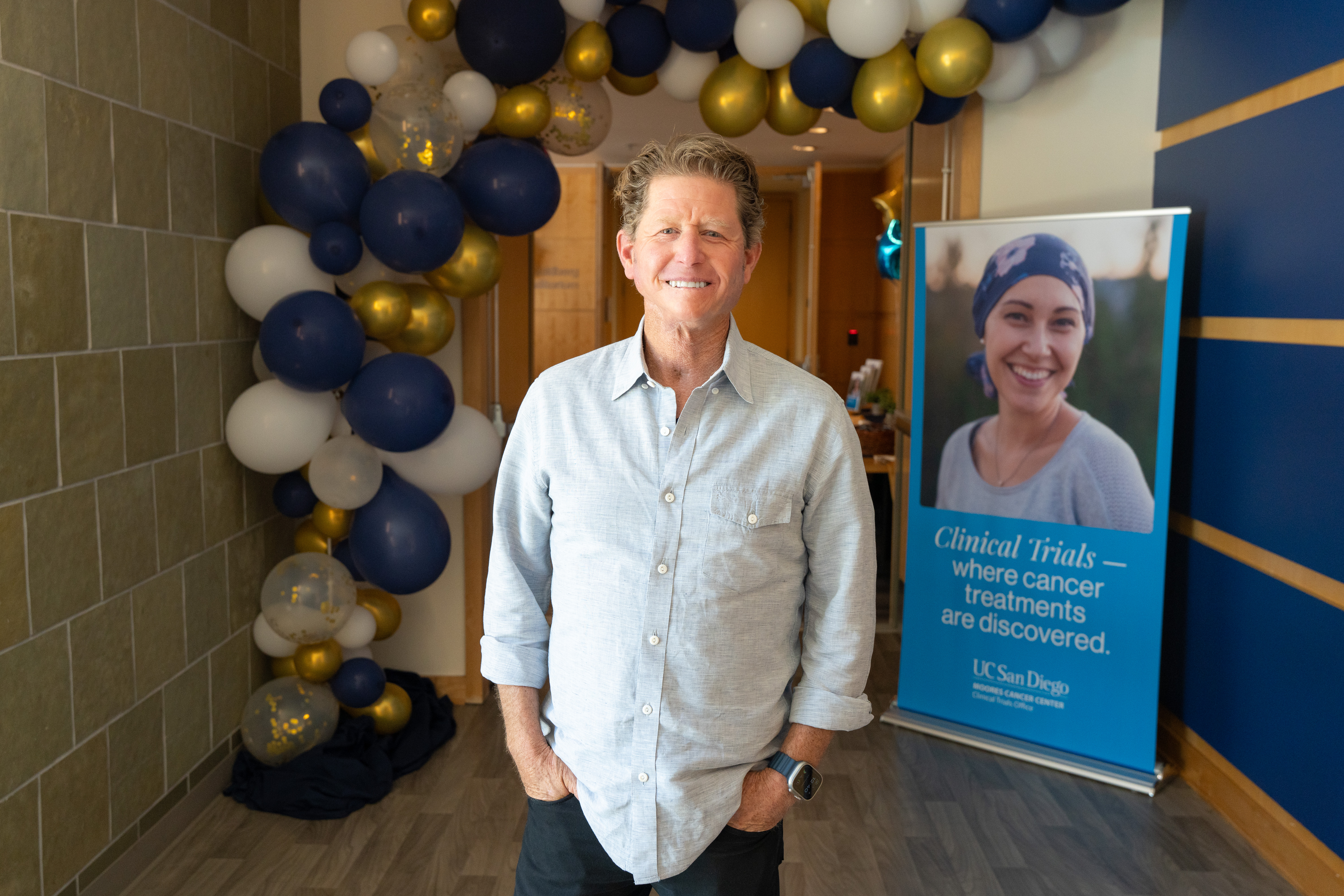 Patient at Clinical Trials Day